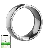 UKALOU Smart-Ring, virtuelle Anrufe, Fingerring für Männer, Schlaf-Tracker, Fitness-Tracker-Ring, universelle Handy-Verbindung mit integriertem Modul, Memo-Shas-Ornamente für Männer und ,