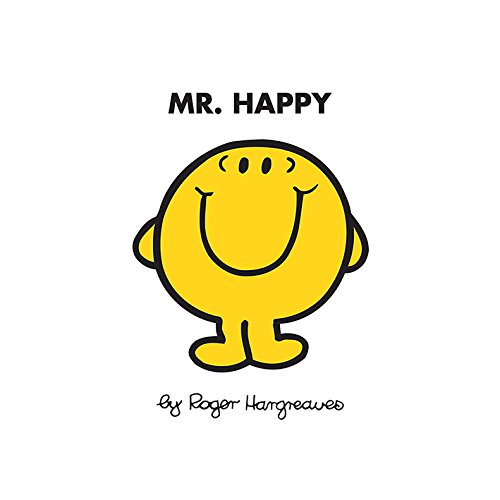 Mr Men "Mr Happy" , 40 x 40 cm, Leinwanddruck