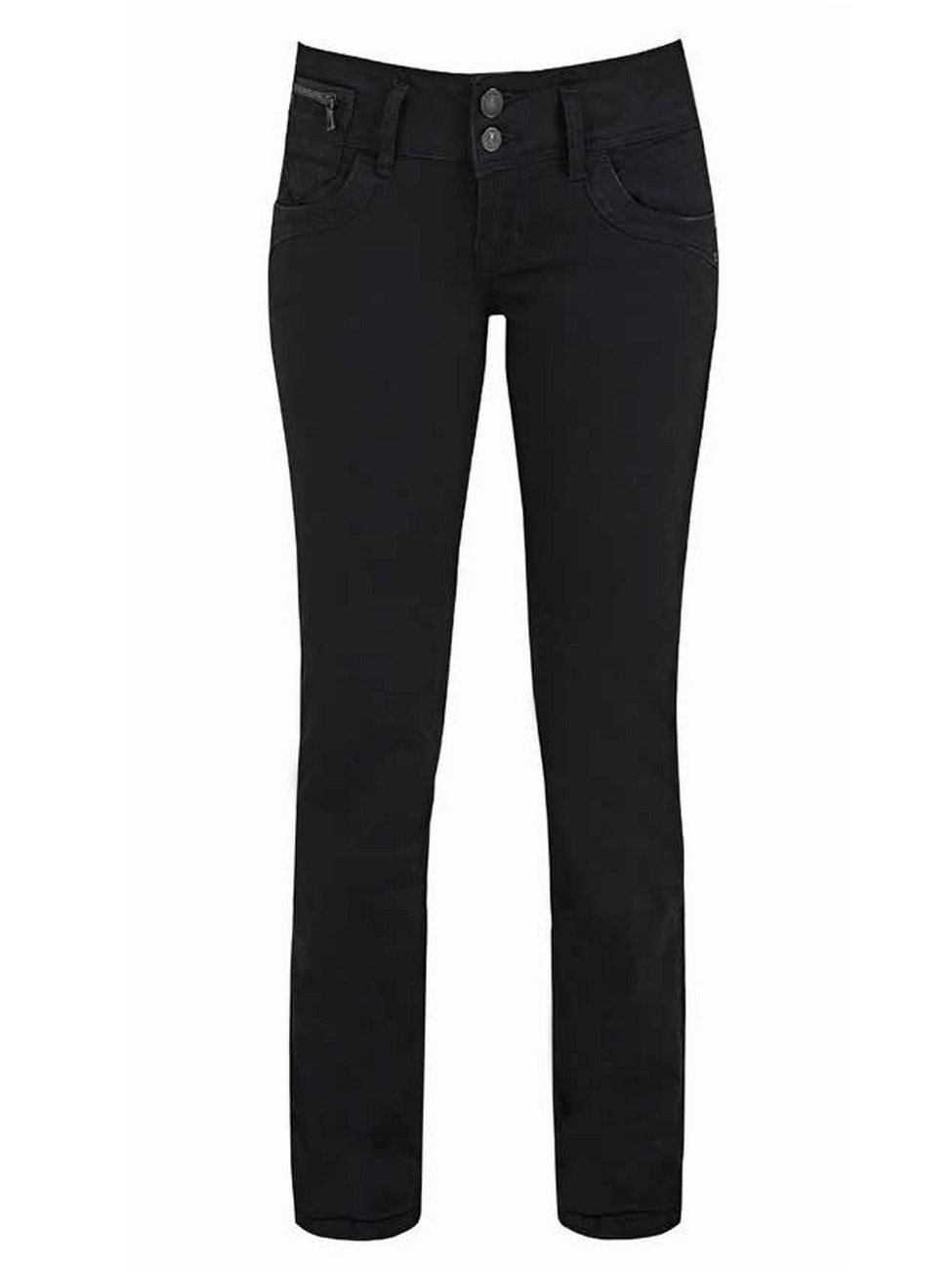 LTB Jeans Damen JONQUIL Straight Jeans, Schwarz (Black to Black Wash 4796), W29/L36