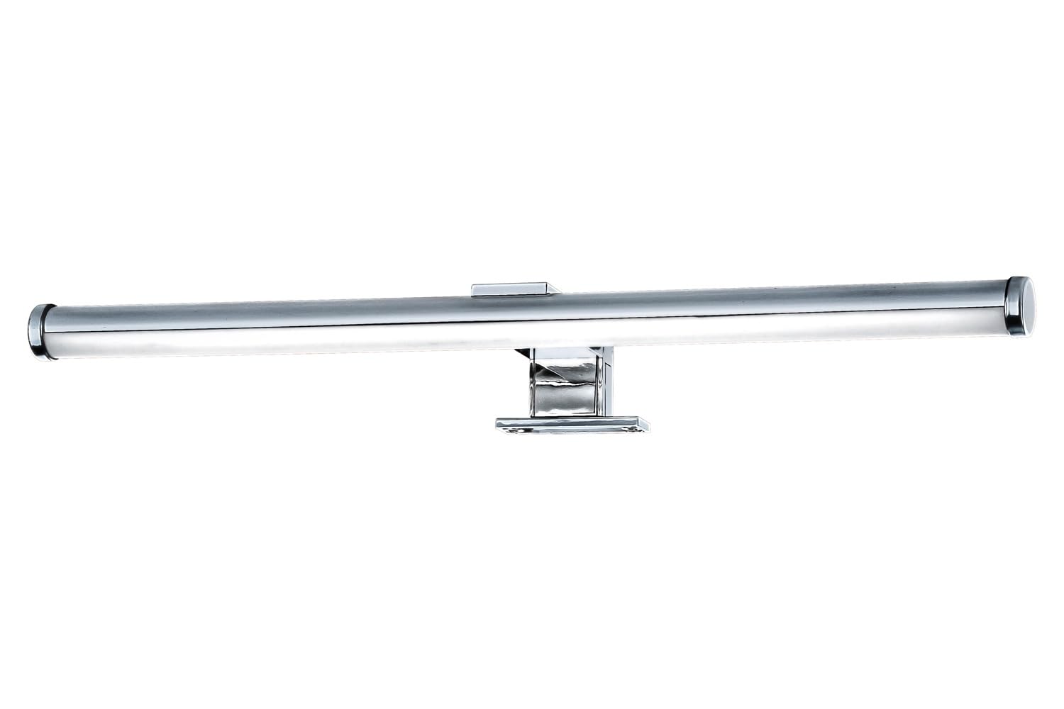 Briloner Leuchten LED Spiegelleuchte, Spiegellampe Chrom, 6 Watt, 600 Lumen, 4.000 Kelvin, IP23, 6 W