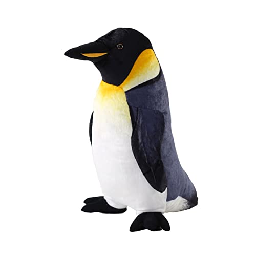 Realistisches Pinguin-Plüschtier, Simulation Kleiner Pinguin, Kuscheltiere, Kissen, Aquarium-Puppe, Geschenk, Mädchen, Weibliche Ornamente, Süßes Weiches Geschenk For Jungen, Mädchen, Kinder(Height 35