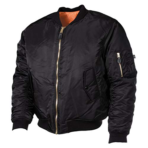 MFH US Pilotenjacke MA1 Modular (Schwarz/M)