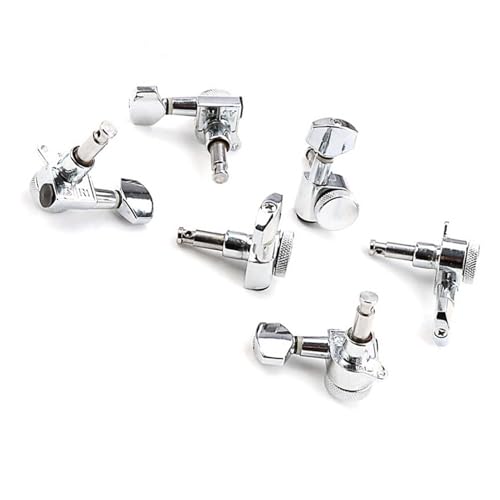 Strings Tuning Pegs Mechaniken Für Gitarre 6R Locking Guitar Tuning Peg Tuning Headstock Electric Guitar String Tuner Accessories