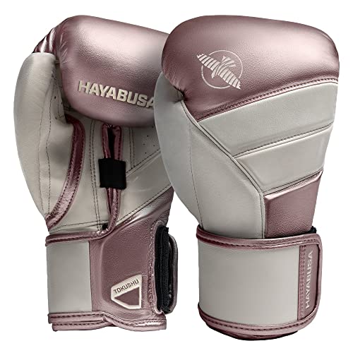 Hayabusa T3 Boxhandschuhe Boxhandschuhe Damen Herren - Roségold, 10oz