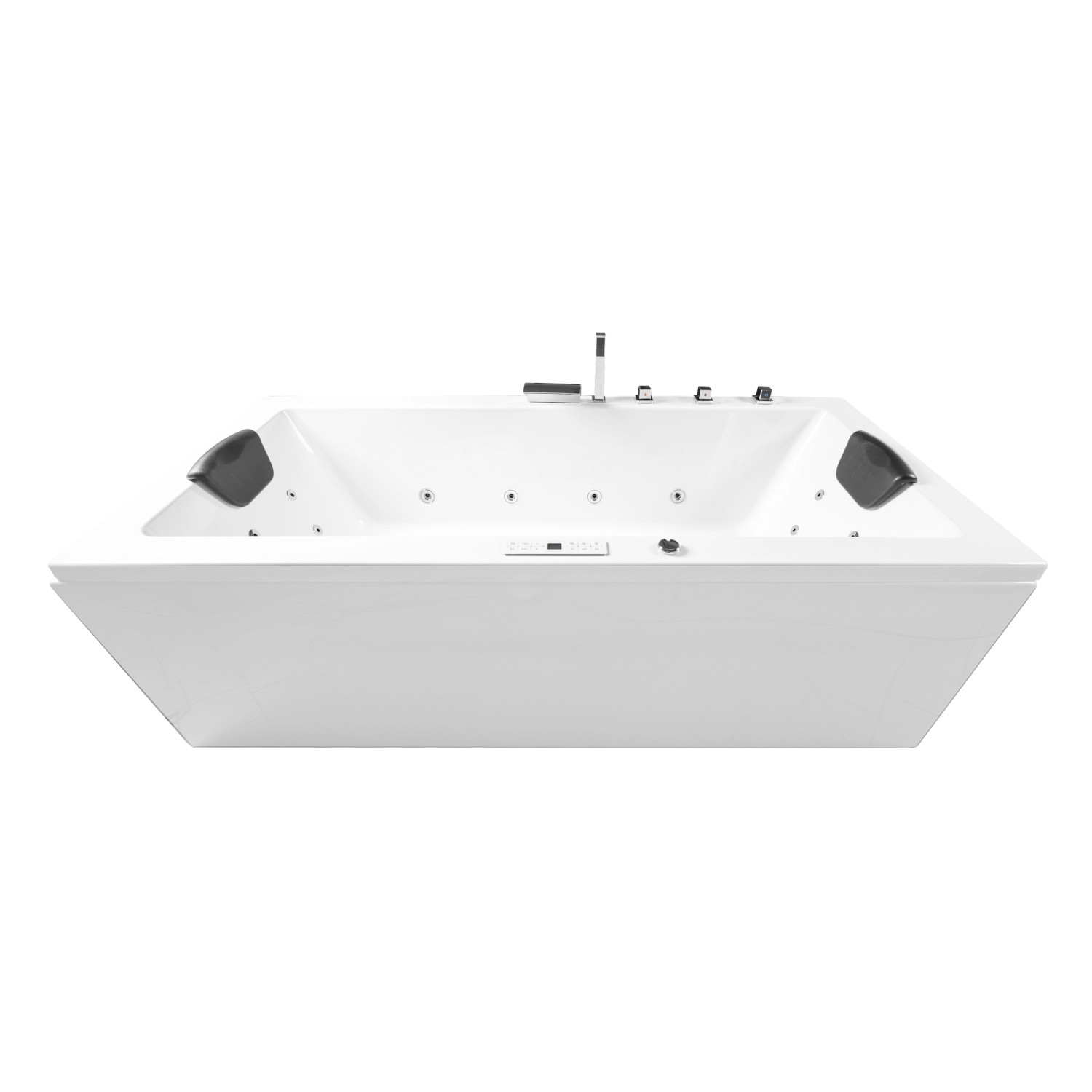 Basera® Indoor Whirlpool Badewanne Naxos Premium 180 x 90 cm