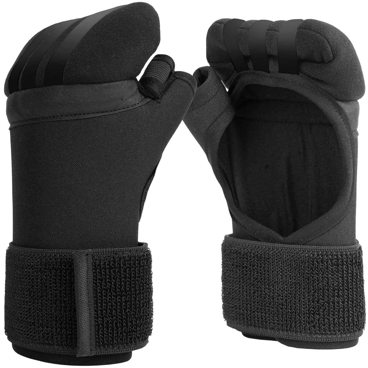 Bandax Boxbandagen, Elite, schwarz-schwarz (L)