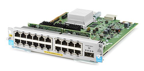 Hewlett-Packard HP - Erweiterungsmodul - Gigabit Ethernet (PoE+) x 20 + 40 Gigabit QSFP+ x 1 (J9992A)