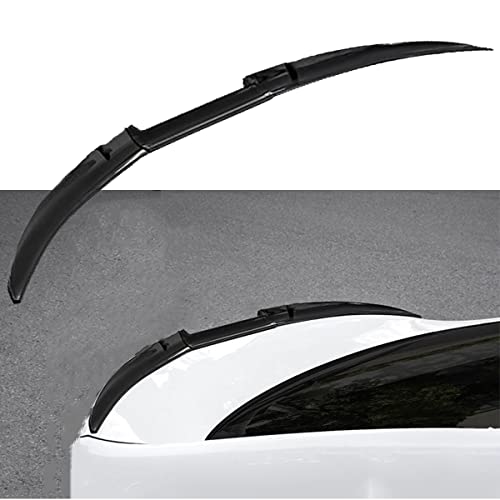 Auto Heckspoiler Spoiler für Volkswagen VW Passat CC Arteon ID.4 ID.5 Bora Jetta Golf CrossGolf,Auto-Spoiler Kofferraumspoiler Heckflügel Außen Styling Zubehör,A/Black