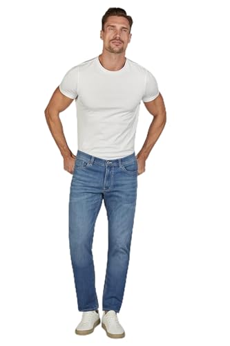 Hattric Herren 5-Pocket-Jeans Hunter Summer Denim Bleached 35/34 35/34