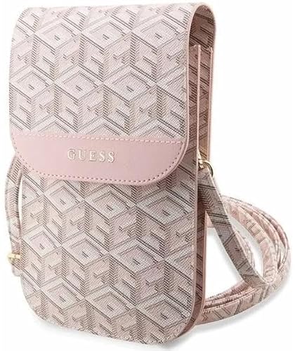 Guess PU G Cube Phone Bag - pink (GUWBHGCFSEP)