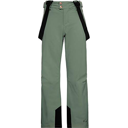 Protest Jungen Ski- Und Snowboardhose BORK JR 10G,10K,PFC Free Green Spray 140