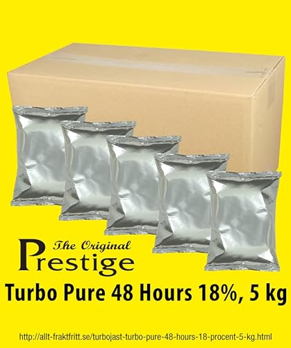 Turbohefe Turbo Pure 48 Stunden/18%, 5 kg