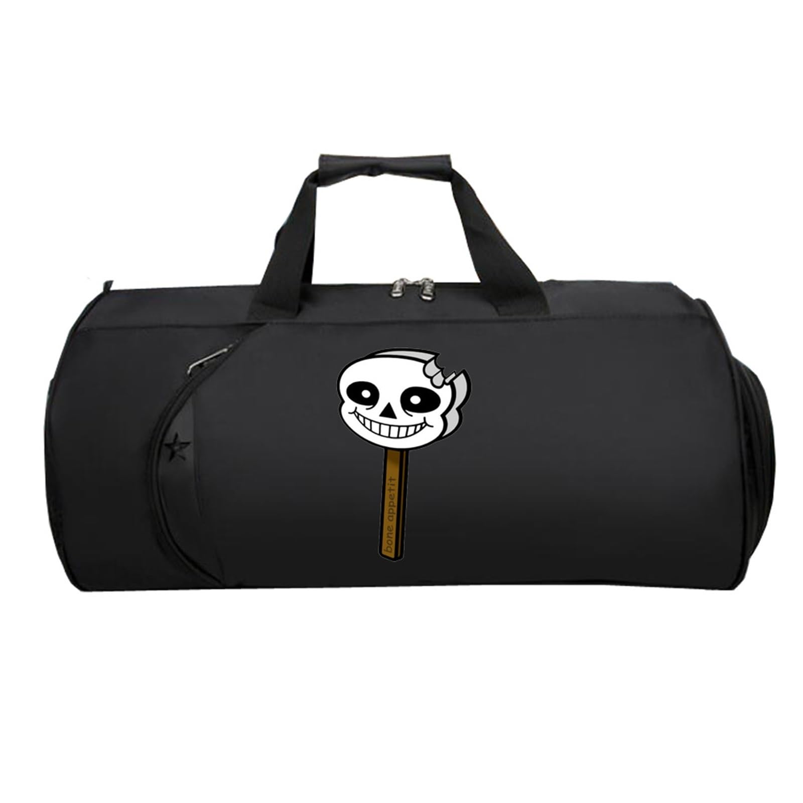 Kleine Reisetasche Anime, Handreisegepäck mit Schultergurt Handtasche, Carry On Bag füR Urlaub Und Sport, Schwimmbad, Klinikaufenthalt Flugzeug(Black 13)