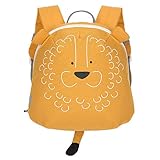 LÄSSIG Kleiner Kinderrucksack für Kita Kindertasche Krippenrucksack mit Brustgurt, 20 x 9.5 x 24 cm, 3,5 L/Tiny Backpack Löwe