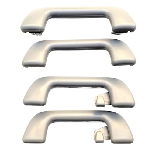 VLZUNO Auto-Dachziehgriff Haltegriff Grau mit Haken, for Toyota, for Corolla, for RAV4, Yaris Vios OEM:74610-52020 Haltegriff für Autodach(A Set of 4pcs Grey)