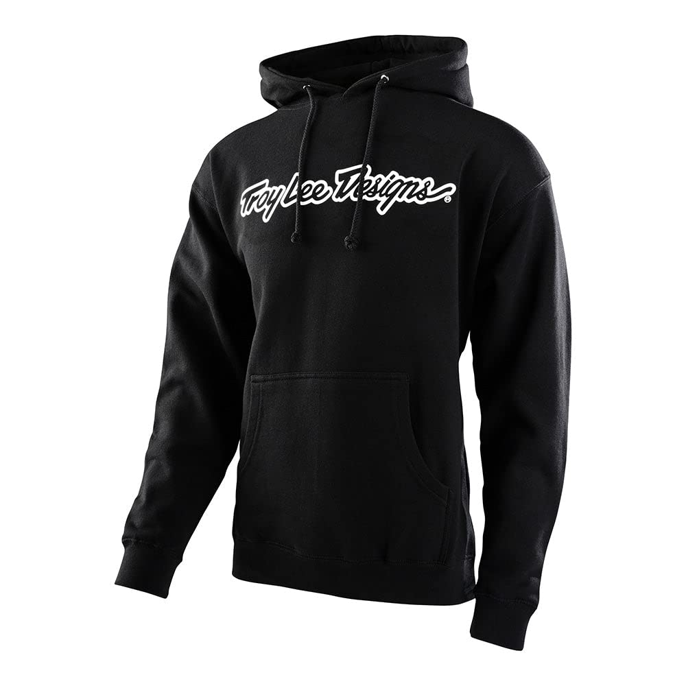 Troy Lee Designs Hoodie Signature Schwarz Gr. XL