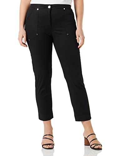 Love Moschino Women's Slim fit Trousers Casual Pants, Black, 46