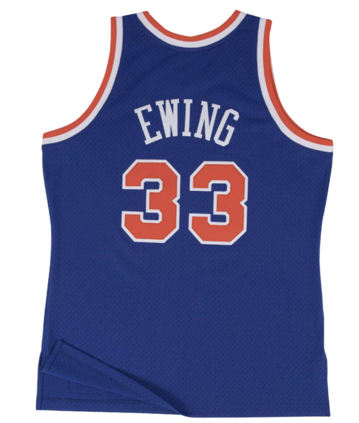 Mitchell & Ness NBA New York Knicks Patrick Ewing Trikot Herren blau/rot, XL