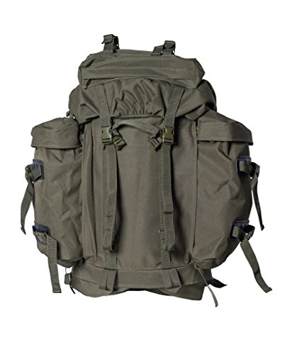 Matthias Kranz BW Bundeswehr Rucksack Bergrucksack Gebirgsjäger Army Mountain Pack + Army-Shop-BW Schlüsselanhänger (Oliv)