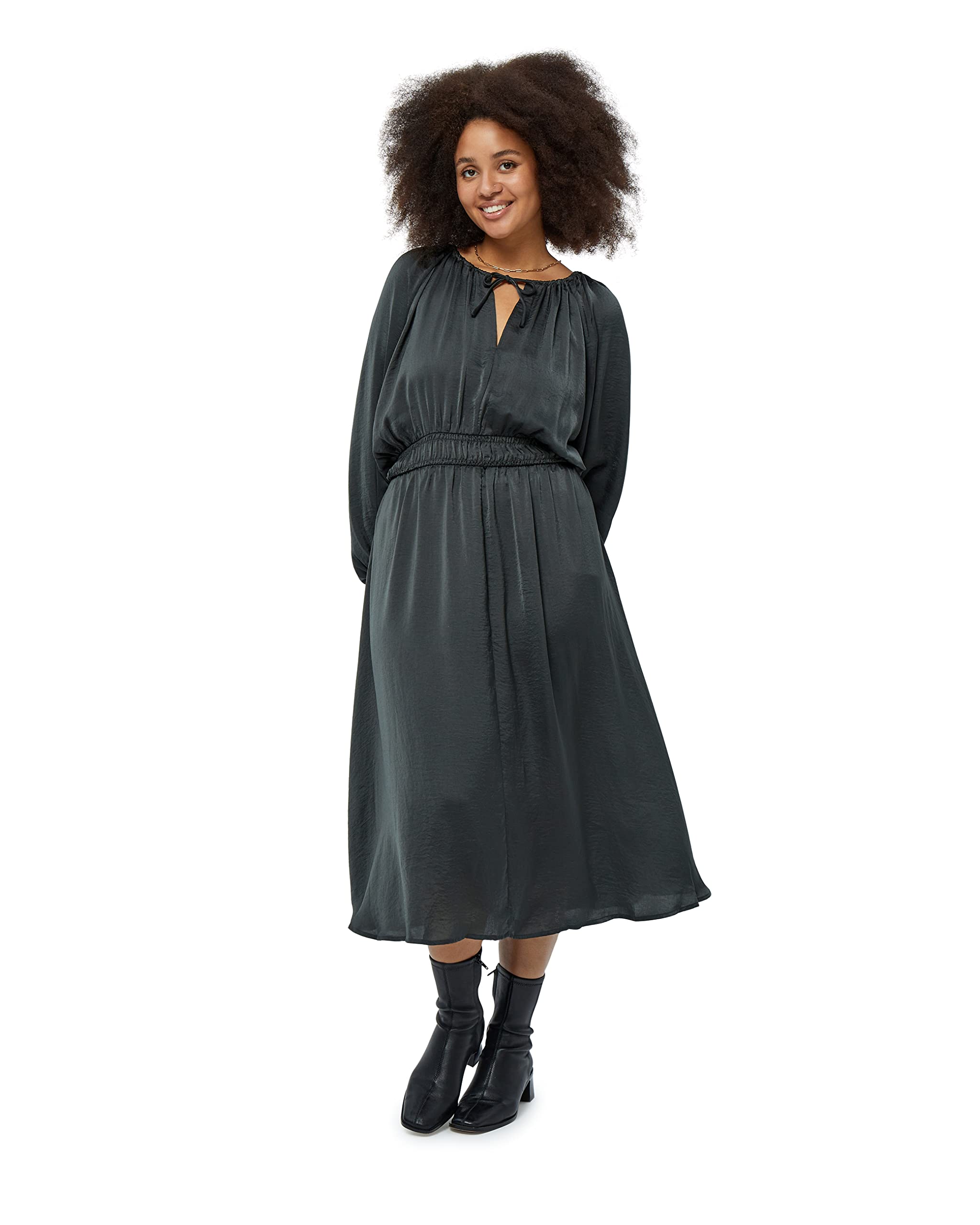 Peppercorn Damen Haze Dress 5 Curve Grün 54