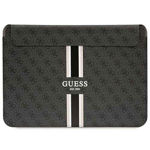 Guess Sleeve GUCS14P4RPSK 14" Schwarz 4G Printed Stripes