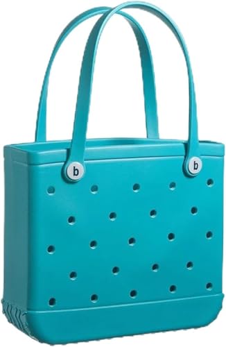 Große Eva-Strandtasche, wasserdichte Strand-Gummi-Aufbewahrungstasche, Damen-Einkaufskorb, Schwimmtasche, verschleißfeste Sport- und Freizeit-Lochtasche mit großer Kapazität, Strand-Aufbewah