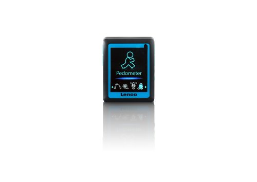 Lenco MP4-Player Podo-152 integriertem Schrittzähler 4,6 cm LCD-Bildschirm, 4GB interne Speicher, SD-Kartenslot, USB - blau
