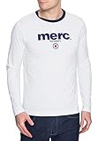 Merc of London Herren Fight, T-Shirt, Weiß (Weiß), M