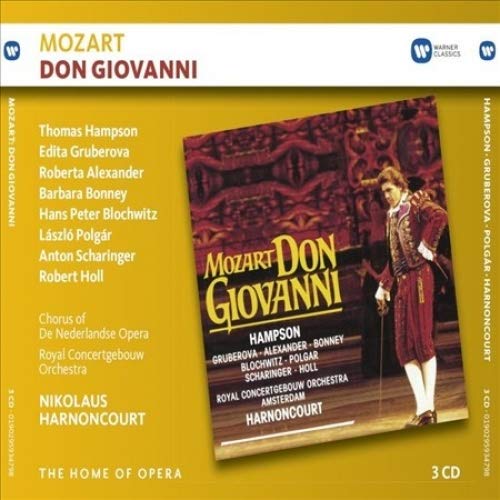 HAMPSON/GRUBEROVA/HARNONCOURT - MOZART: DON GIOVANNI (3 CD)