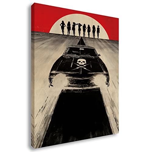 Leinwandbild Death Proof | Action - Quentin Tarantino - Hollywood, Film - Klein bis XXL, Dekoration - Inneneinrichtung, Wohnzimmer