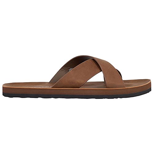 Protest M Prtcoron Slaps Braun - Stylische Bequeme Herren Sandalen, Größe EU 40-UK 6.5 - Farbe Coconut