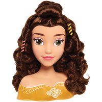 JP Disney Styling 87379 Disney Princess Belle Stylingkopf, Mehrfarbig