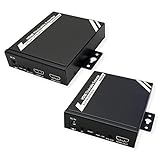 ROLINE HDMI Extender über TP, Cat.5/6, kaskadierbar, 100m