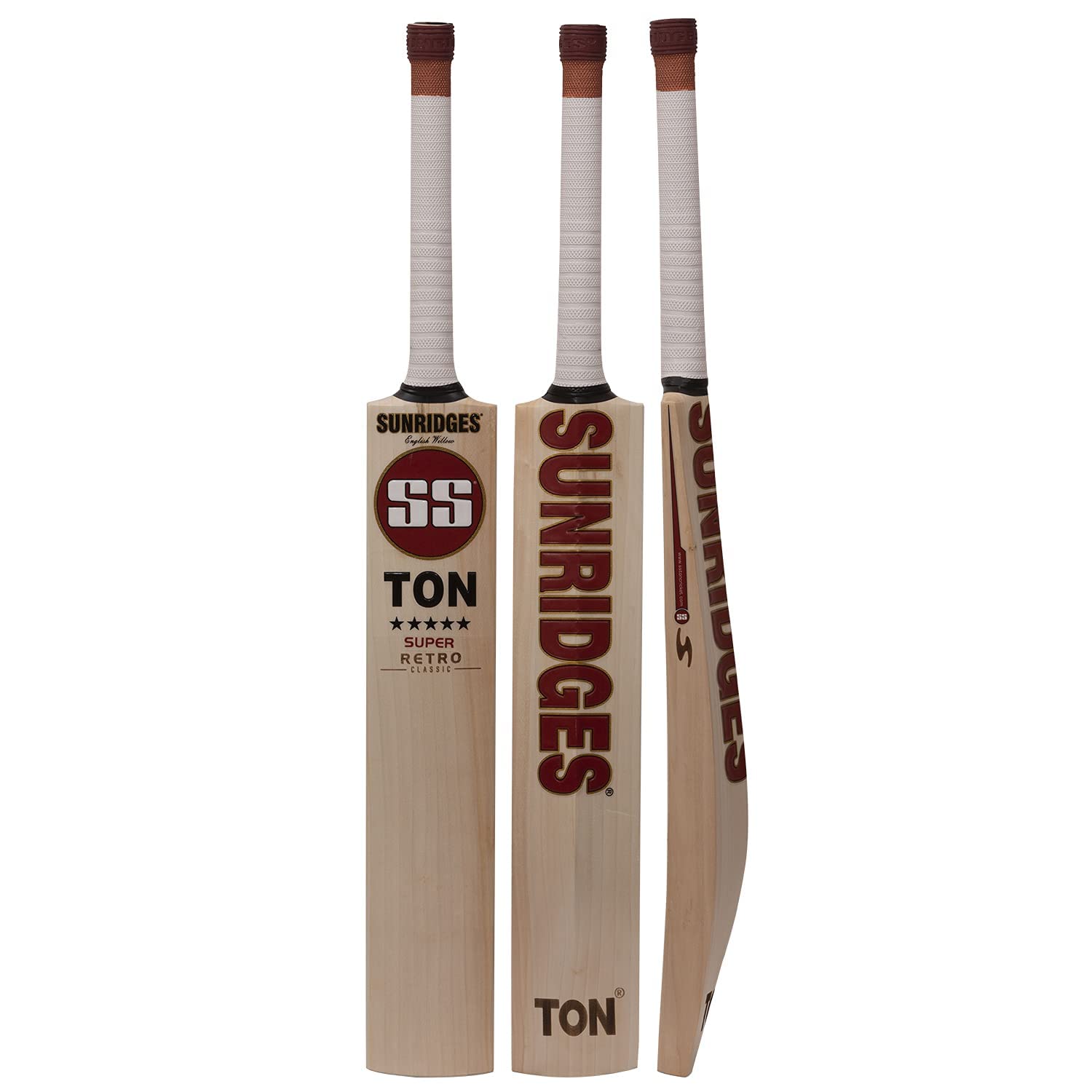 SS Unisex-Adult Retro Super Kricket Schläger, Beige, Größe 5