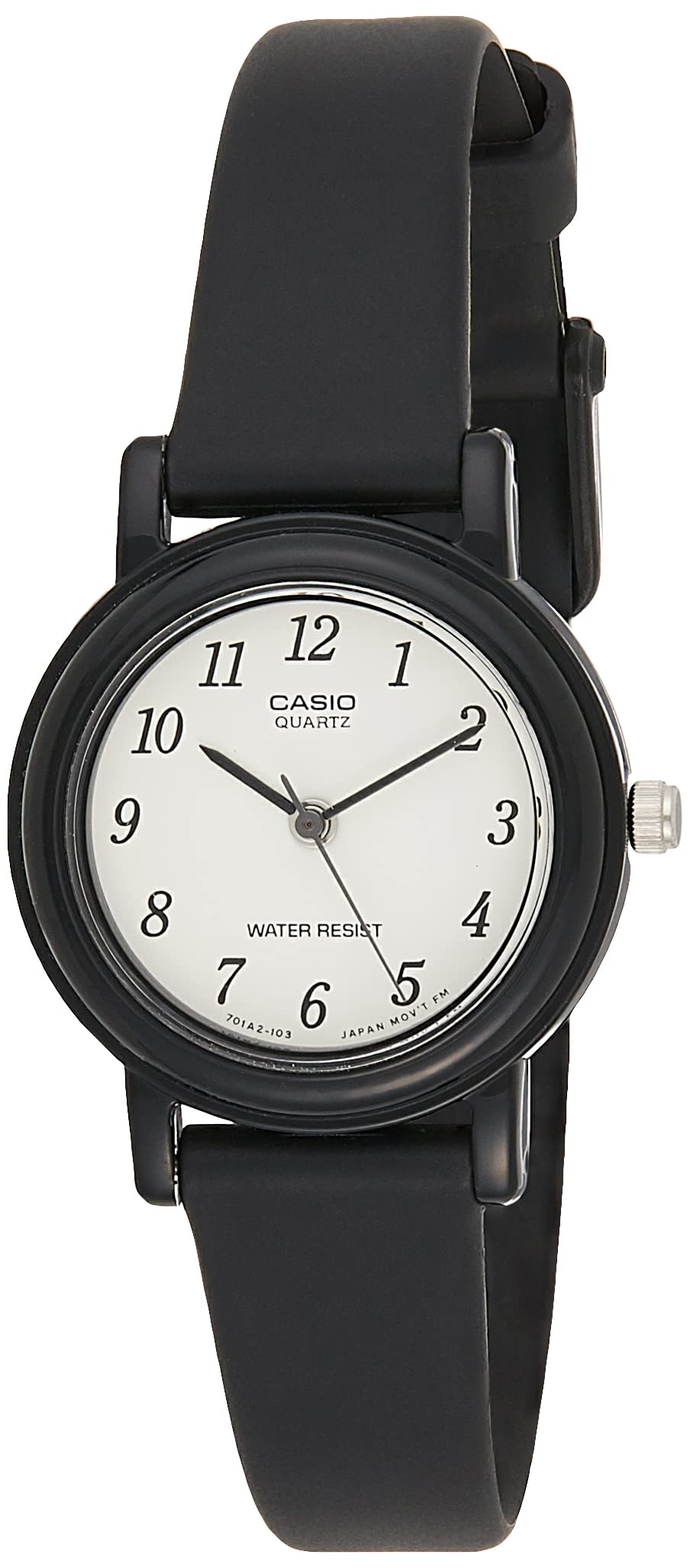 Casio 19529 LQ-139BM-1B Damenarmbanduhr, Quarz, Kautschuk