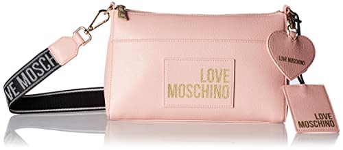 Love Moschino Damen Schultertasche, Rosa, Einheitsgröße EU