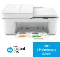 HP DeskJet Plus 4120 Multifunktionsdrucker (Instant Ink, Drucker, Kopierer, Scanner, Fax, WLAN, Airprint) inklusive 6 Monate Instant Ink