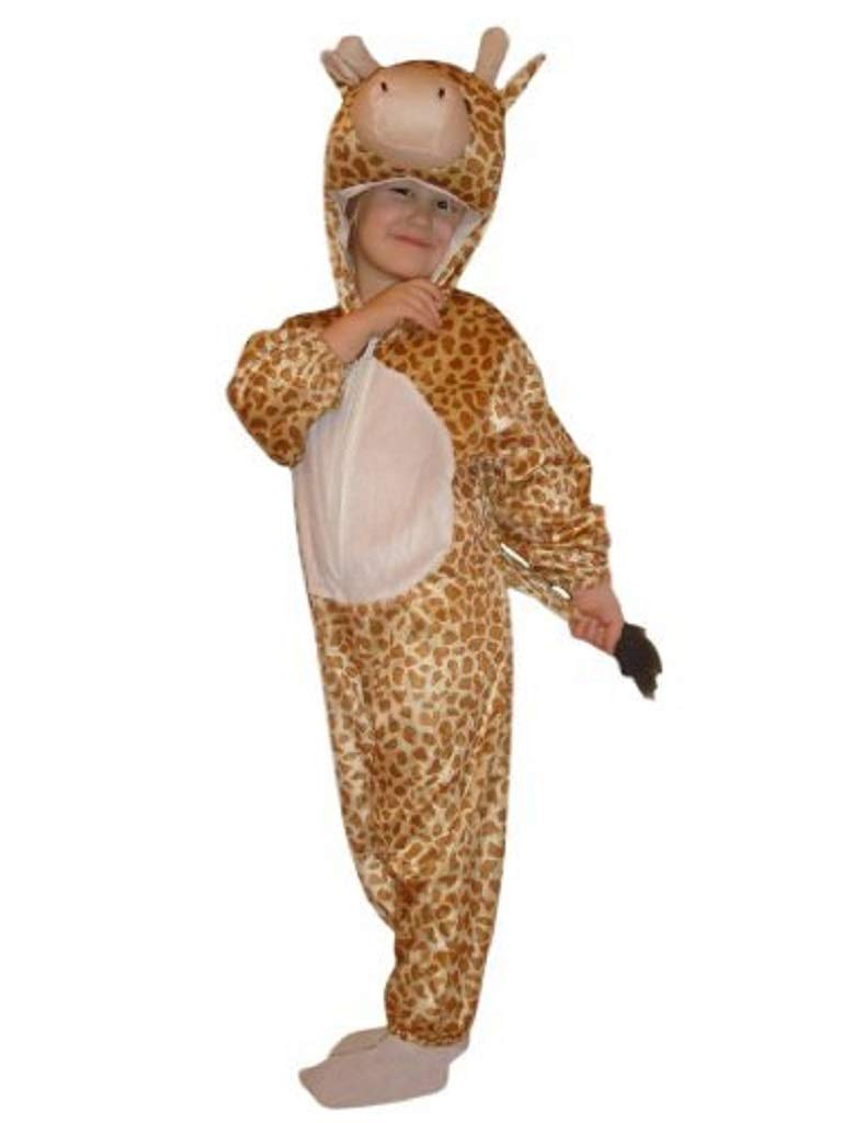 Ikumaal Giraffen-Kostüm, J24 128-134, Kind-er, Giraffe ZOO Safari Wild-Tier Kostüm-e Fasching Karneval Kleinkinder-Karnevalskostüme Kinder-Faschingskostüme