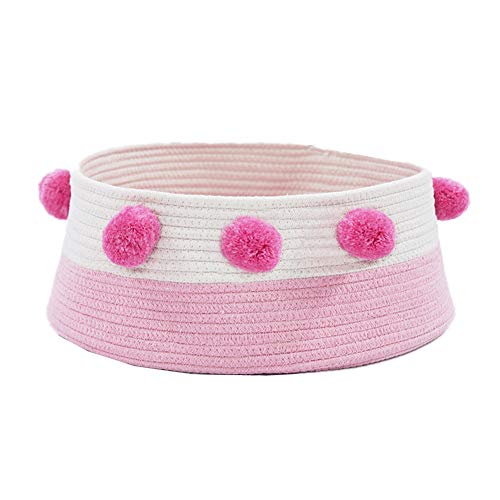 Katzenhöhle Hundehöhle Kleine Hunde Hundeschlafsäcke Haustierbetten Für Katzen Hundekomfortbett Haustier-Innenhaus Flauschiges Katzenbett 40X16,pink White