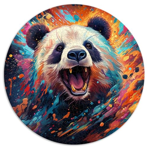 Puzzle, Lernspiele, Panda-Kunststil, lustige Puzzles für Erwachsene, 1000 Teile, 67,5 x 67,5 cm, Lernspiele, Puzzle zur Heimdekoration.