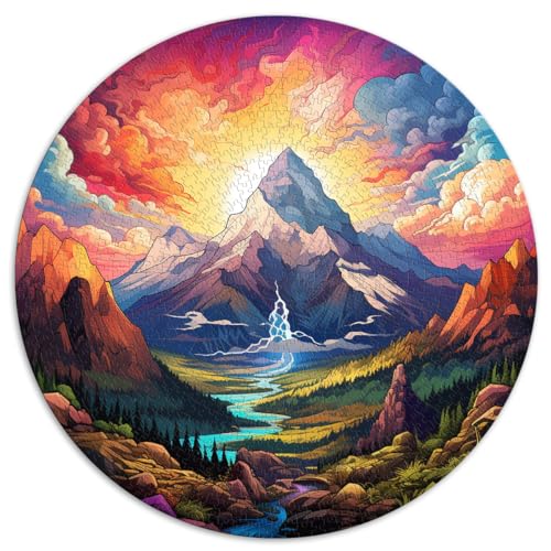 Puzzles Geschenke Spielzeuge Beyond The Horizon Puzzle 1000 Teile für Erwachsene 67,5x67,5cm Lernpuzzle mit passendem Poster und Wissensblatt