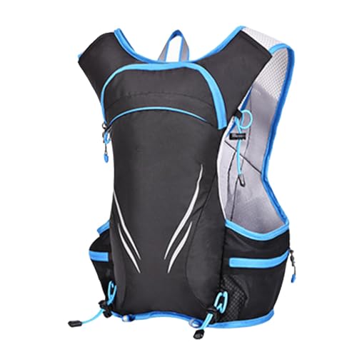 Running Trail Bag – Praktische tragbare Fitness-Westentasche – Outdoor-Sport-Brusttasche für Männer, große Westentasche mit reflektierendem Sicherheitsstreifen für das Training