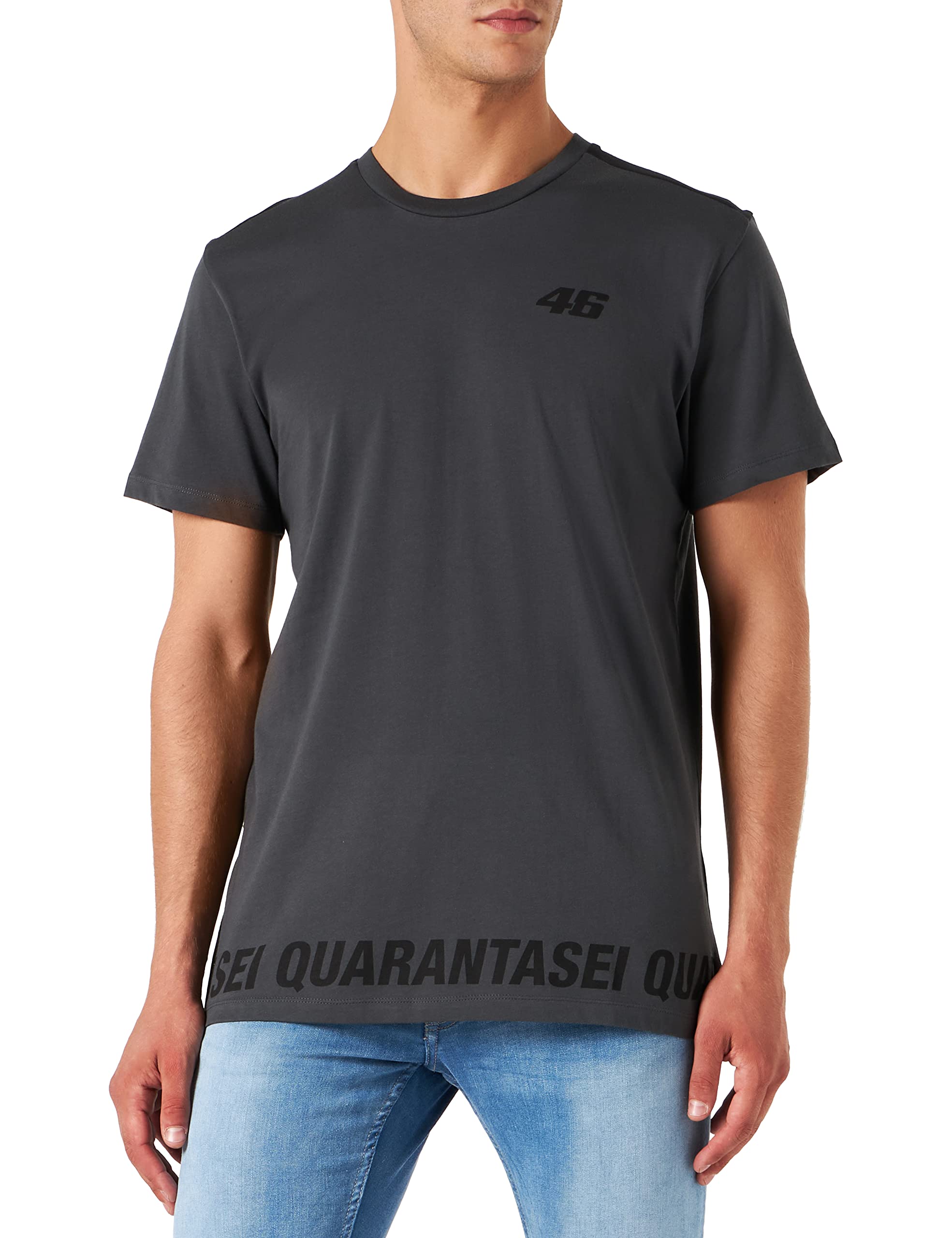 Valentino Rossi T-Shirts Core,Mann,M,Dunkelgrau