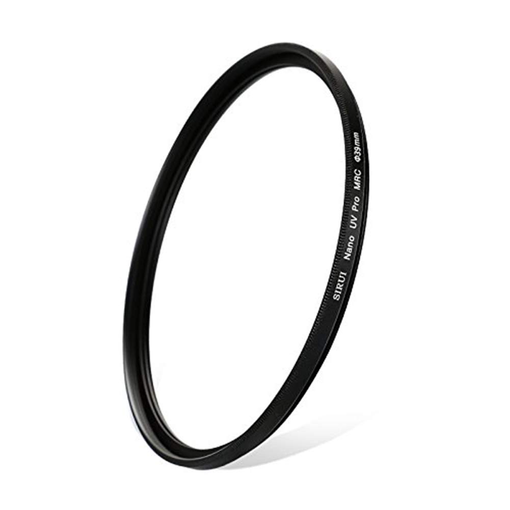 SIRUI SUUV39A 39 mm Aluminium Ultra Slim S-Pro Nano MC Ultraviolett Schutz Objektivfilter für Kameraobjektive, schwarz, wasserdicht und Kratzfest, ideal für professionelle Outdoor-Fotografie