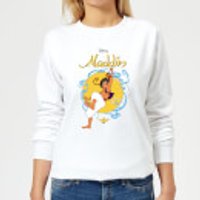 Disney Aladdin Rope Swing Damen Sweatshirt - Weiß - S - Weiß