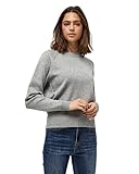 Peppercorn Rosalia Mock Neck Damen Pullover Größe XS | Damen Rollkragenpullover Grau | Strickpullover Mit Langen Ärmeln Und Stehkragen | Pullover Damen Elegant | Damenpullover Langarm