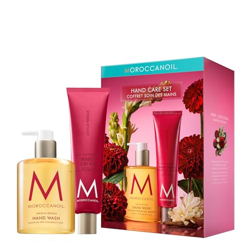 Moroccanoil Dahlia Rouge Handcreme und Handseife Set