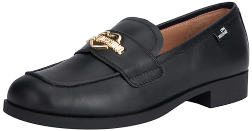 Love Moschino Damen Ja10162g1i Fahrer-Slipper, Schwarz, 40 EU