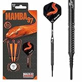 BULL'S Mamba M6 Dart, Schwarz, 18 g