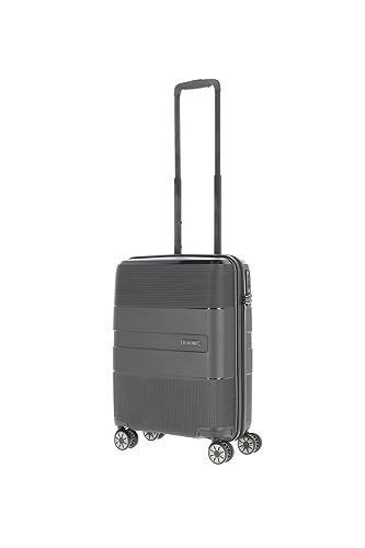 Travelite Waal Kabinentrolley 4 Rollen 55 cm 55cm Hartschale 36L Schwarz